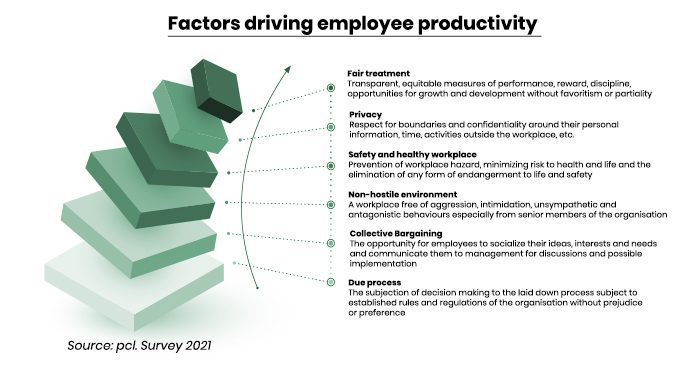 factors driving employee productivity
